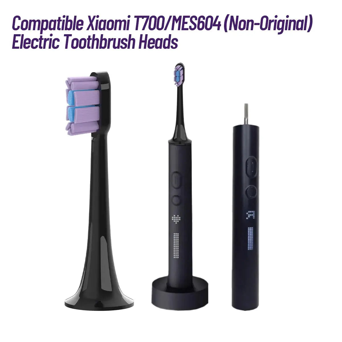 5/10PCS Replacement Brush Heads For XIAOMI MIJIA T700 - Suncollections