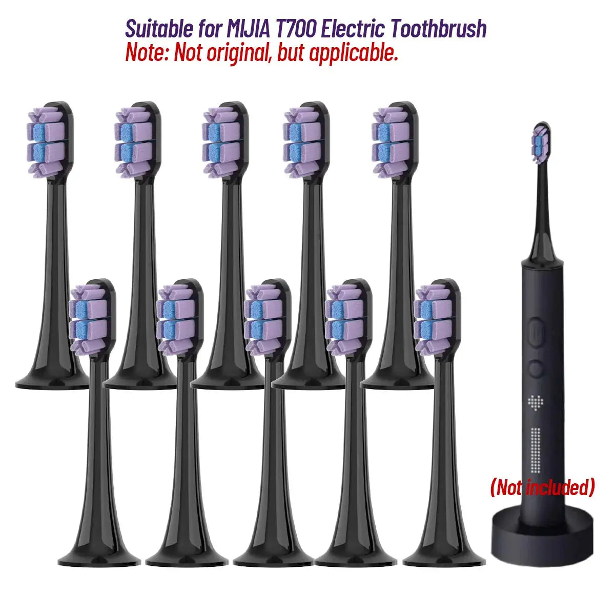 5/10PCS Replacement Brush Heads For XIAOMI MIJIA T700 - Suncollections