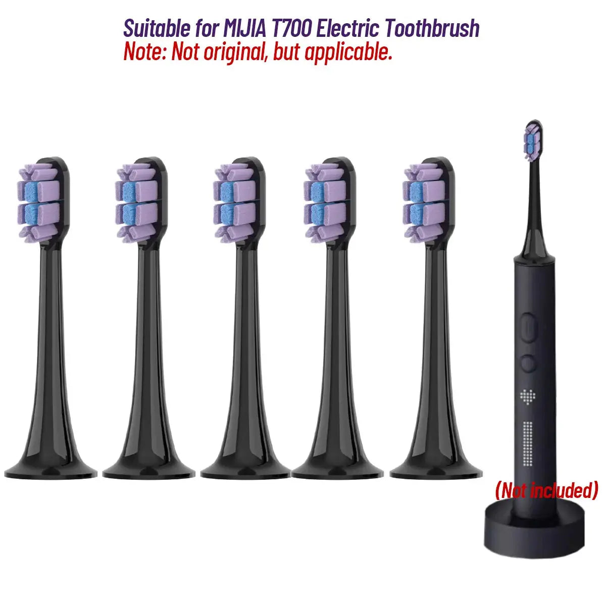 5/10PCS Replacement Brush Heads For XIAOMI MIJIA T700 - Suncollections