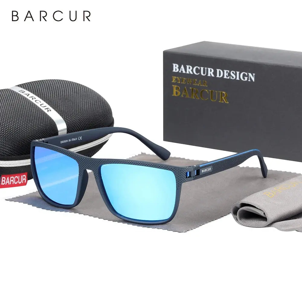 BARCUR Sports Sunglasses for Men Polarized FishingTravel TR90 Light Weight Sun Glasses Women Eyewear Accessory Oculos - Suncollections