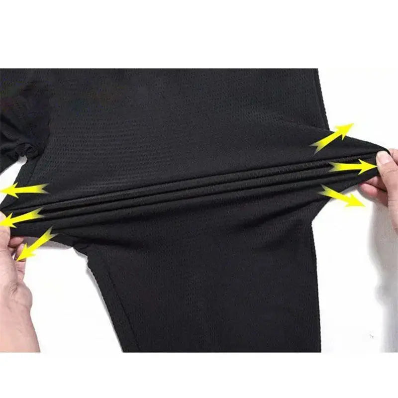 Men Fashion Quick Dry Pants Lightweight Hiking Jogging Running Trousers Breathable Workout Gym Ankle Tied Athletic Pants Suncollections