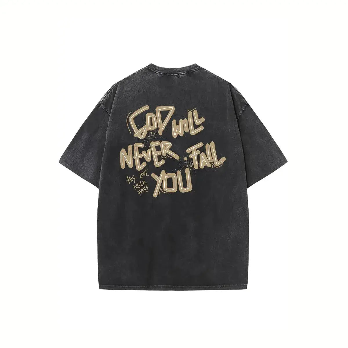 320g Heavy Men's Washed Vintage Oversized T-Shirts Street Hip Hop Punk T Shirt women Harajuku Casual Cotton Short Sleeve Tee top - Suncollections