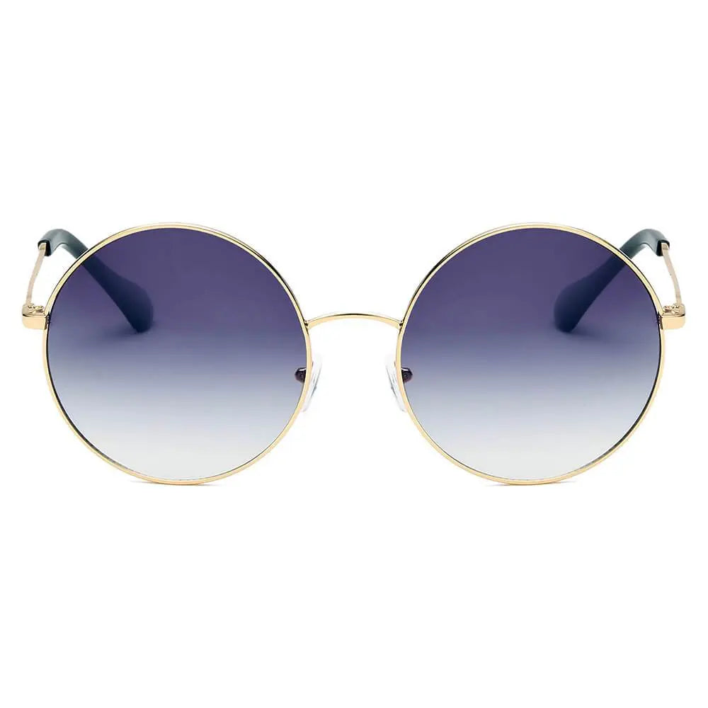 HERMISTON - Classic Circle Tinted Fashion Round Sunglasses - Suncollections