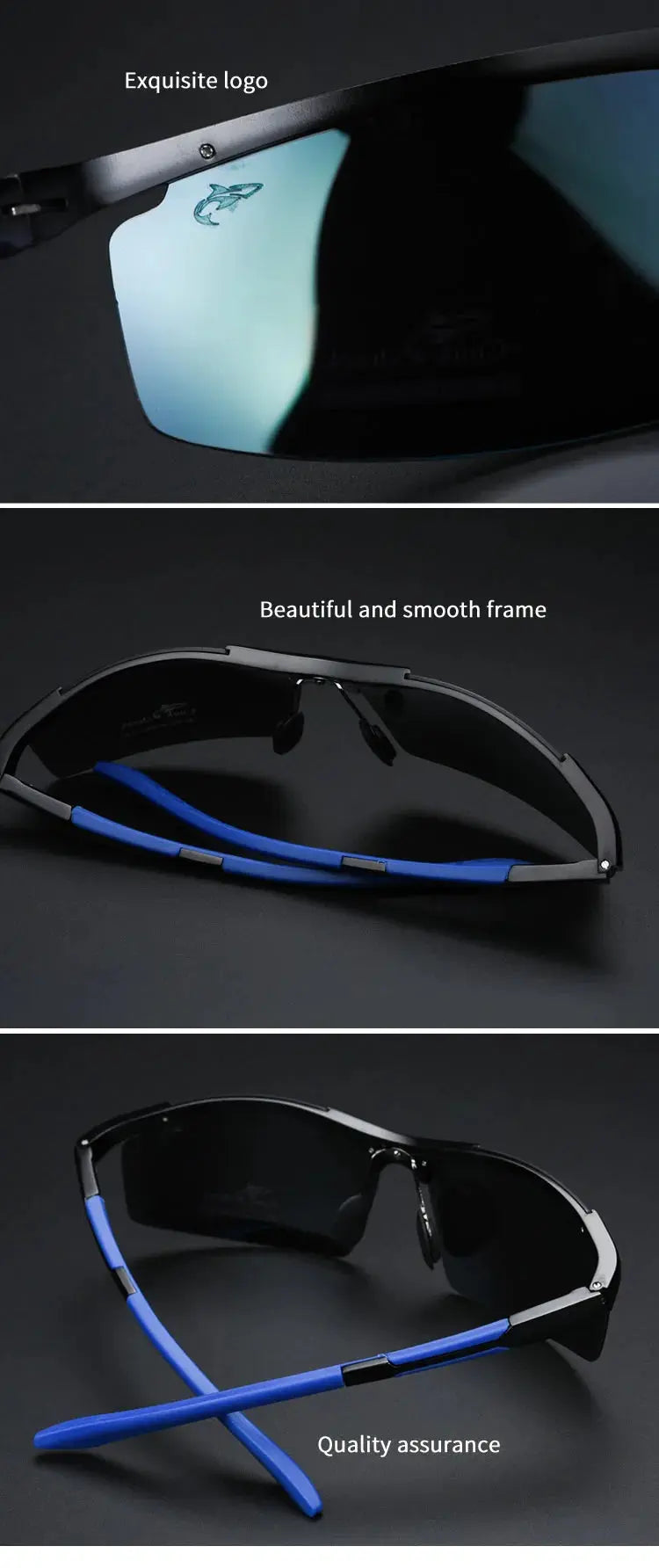 Cookshark 2025 New Sunglasses Men's Sunglasses Tide Polarized Drivers Driving Glasses - Suncollections