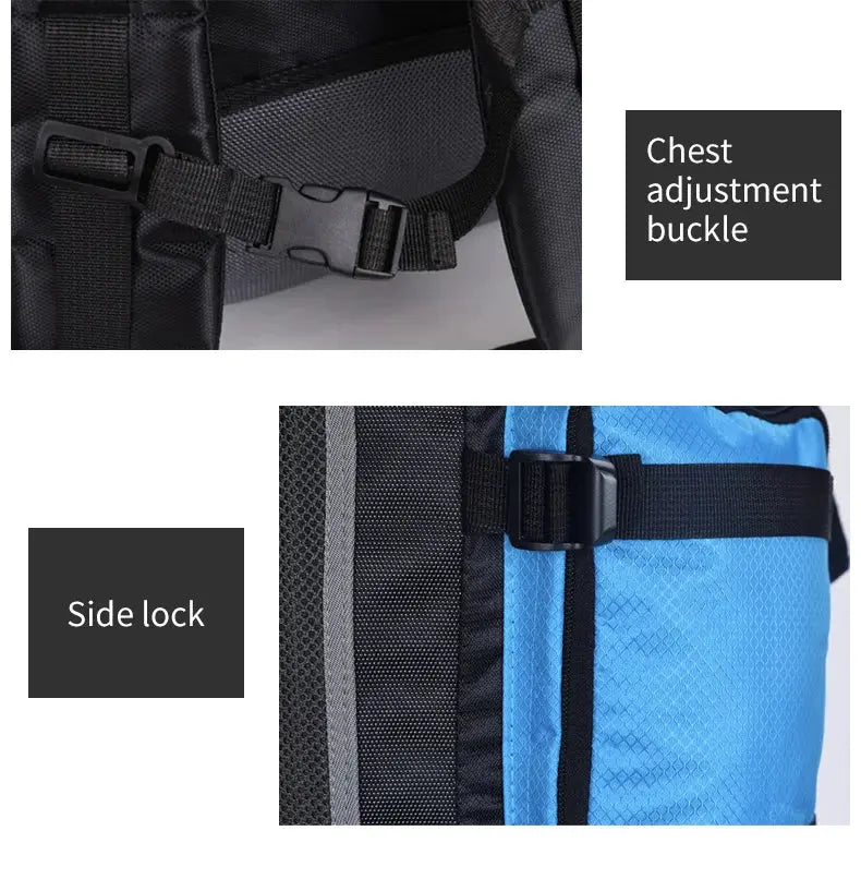 90L Travel Bag Camping Backpack Hiking - Suncollections