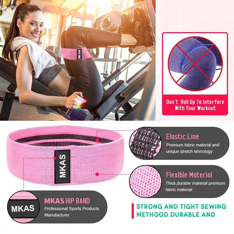 Hip Fitness Resistance Bands - Suncollections