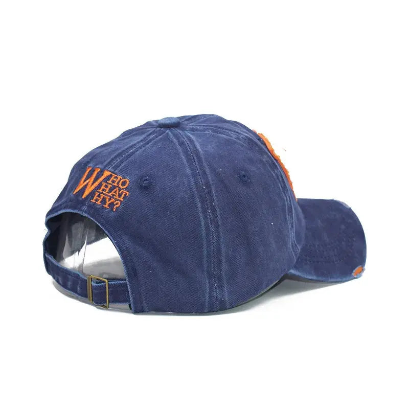 W Letter Baseball Cap - Suncollections