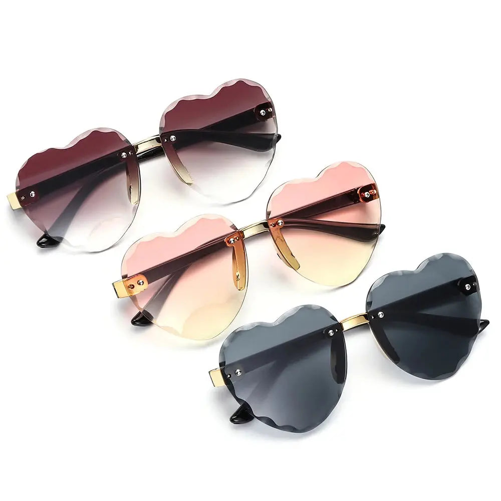 Ocean Lenses Eyewear Party/Photography Kids Sunglasses Heart-shaped Sun Glasses UV 400 Protection Children Sunglasses - Suncollections