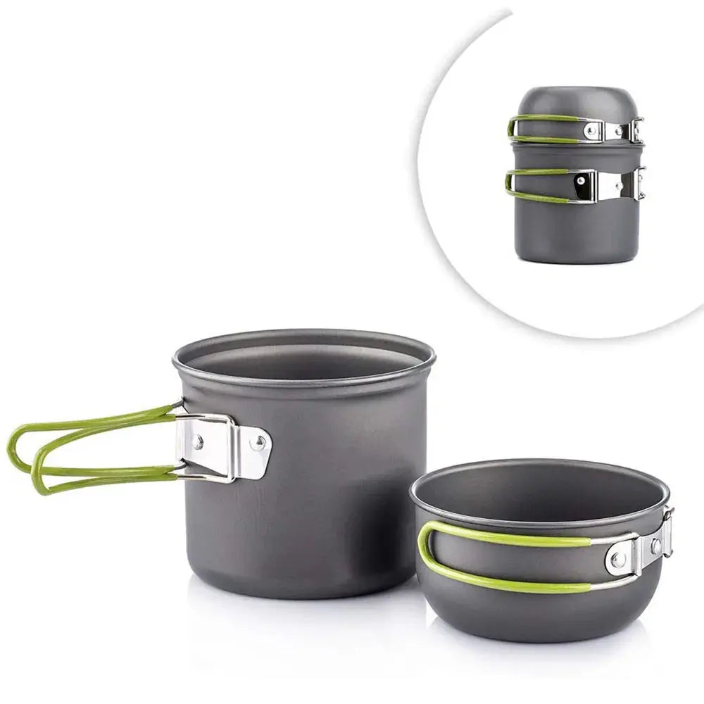 Ultralight Camping Pots Cookware Set - Suncollections