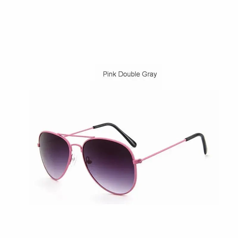 Classic Aviation sunglasses For Boy And Girl Colorful Mirror Pilot Sun Glasses Children Sunglasses Kids Sunglasses Eyewear - Suncollections