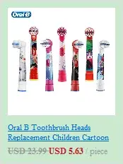 Original Oral-B Toothbrush Head Replacement for iO Series Electric Tooth Brush Soft Bristles Adults Oral Clean Care 3Pcs/Pack - Suncollections