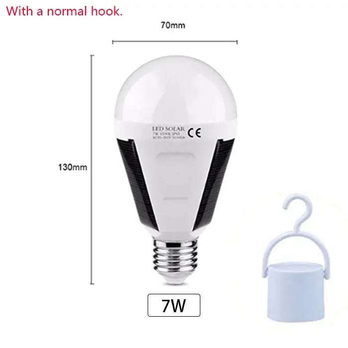 LED Solar Power Bulb Protable LED Solar Lights Rechargeable Lampada LED Waterproof Outdoor Camps Tent Garden Lights Dropshipping - Suncollections