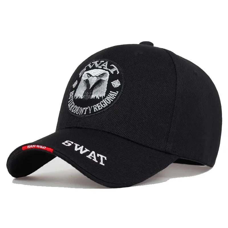 SWAT Army Cap Male Embroidered Eagle Black Baseball Caps Men Gorras Para Hombre Women Snapback Bone Masculino Tactical Cap - Suncollections