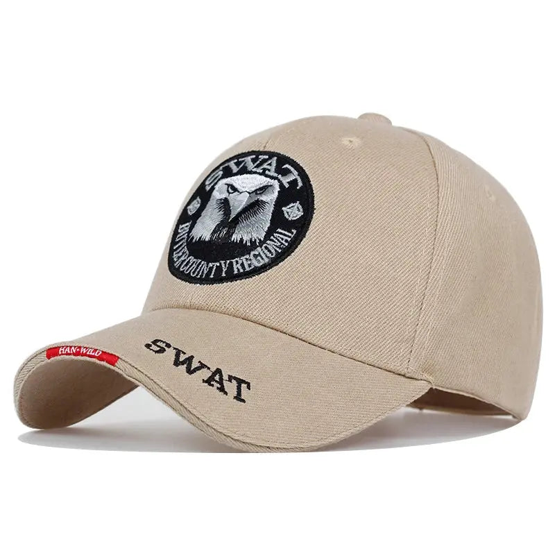 SWAT Army Cap Male Embroidered Eagle Black Baseball Caps Men Gorras Para Hombre Women Snapback Bone Masculino Tactical Cap - Suncollections
