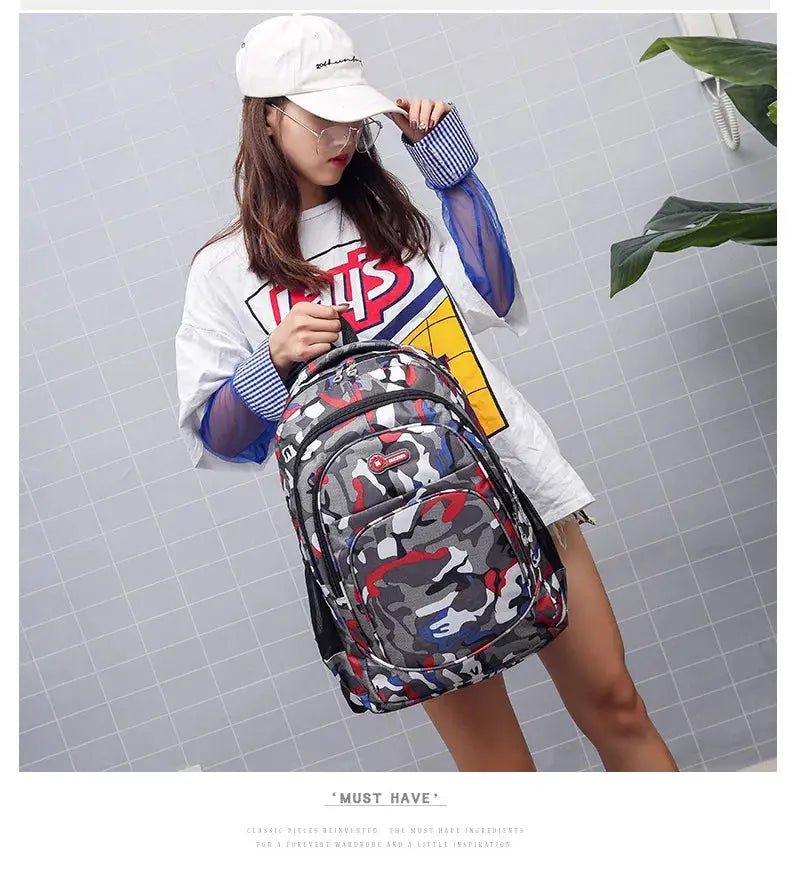 High Quality Backpacks For Teenage Girls and Boys Backpack School bag Kids Baby's Bags Polyester Fashion School Bags - Suncollections