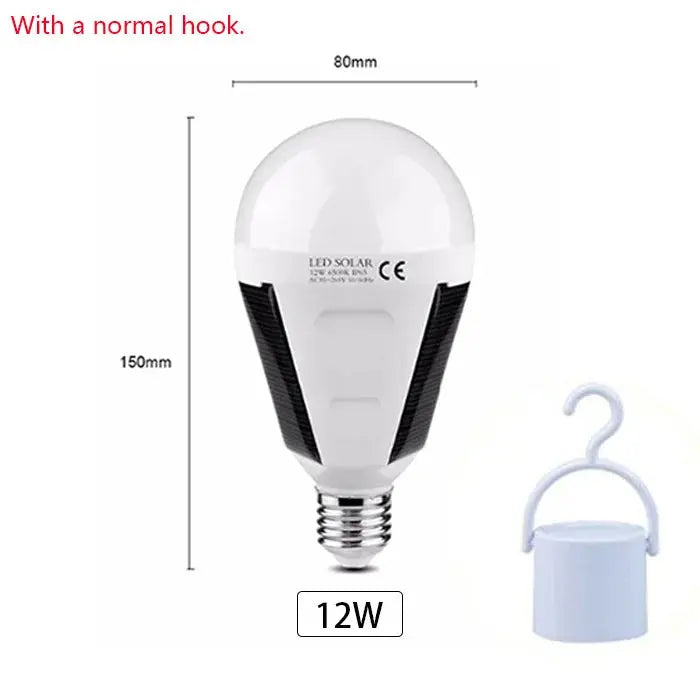 LED Solar Power Bulb Protable LED Solar Lights Rechargeable Lampada LED Waterproof Outdoor Camps Tent Garden Lights Dropshipping - Suncollections