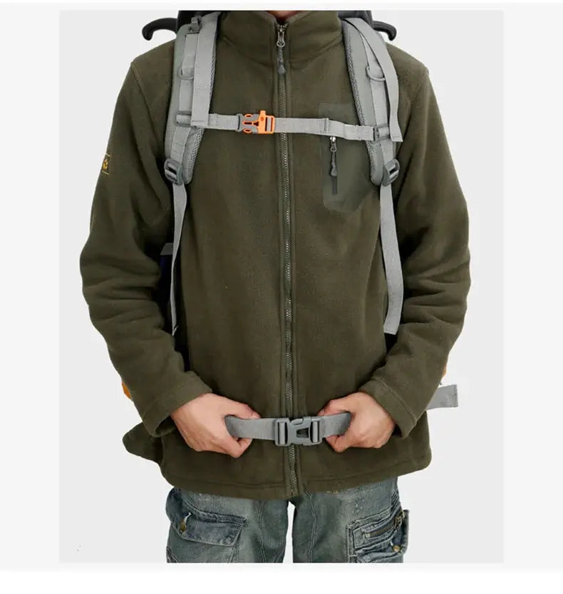 Camping Backpack Hiking Bag Sports Outdoor Bags For Men 75L Large With Rain Cover Travel Climbing Mountaineering Trekking Bag - Suncollections