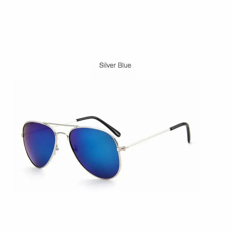 Classic Aviation sunglasses For Boy And Girl Colorful Mirror Pilot Sun Glasses Children Sunglasses Kids Sunglasses Eyewear - Suncollections
