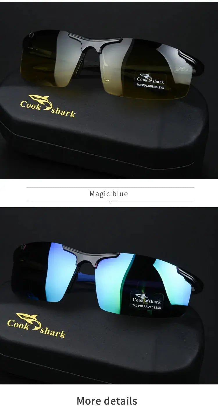 Cookshark 2025 New Sunglasses Men's Sunglasses Tide Polarized Drivers Driving Glasses - Suncollections