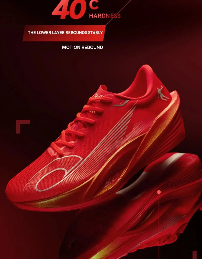 QIAODAN Feiying PB5.0 Professional Marathon Racing Running Shoes Men's 2025 Full-length Carbon Plate Sports Shoes QDB023252299 Suncollections