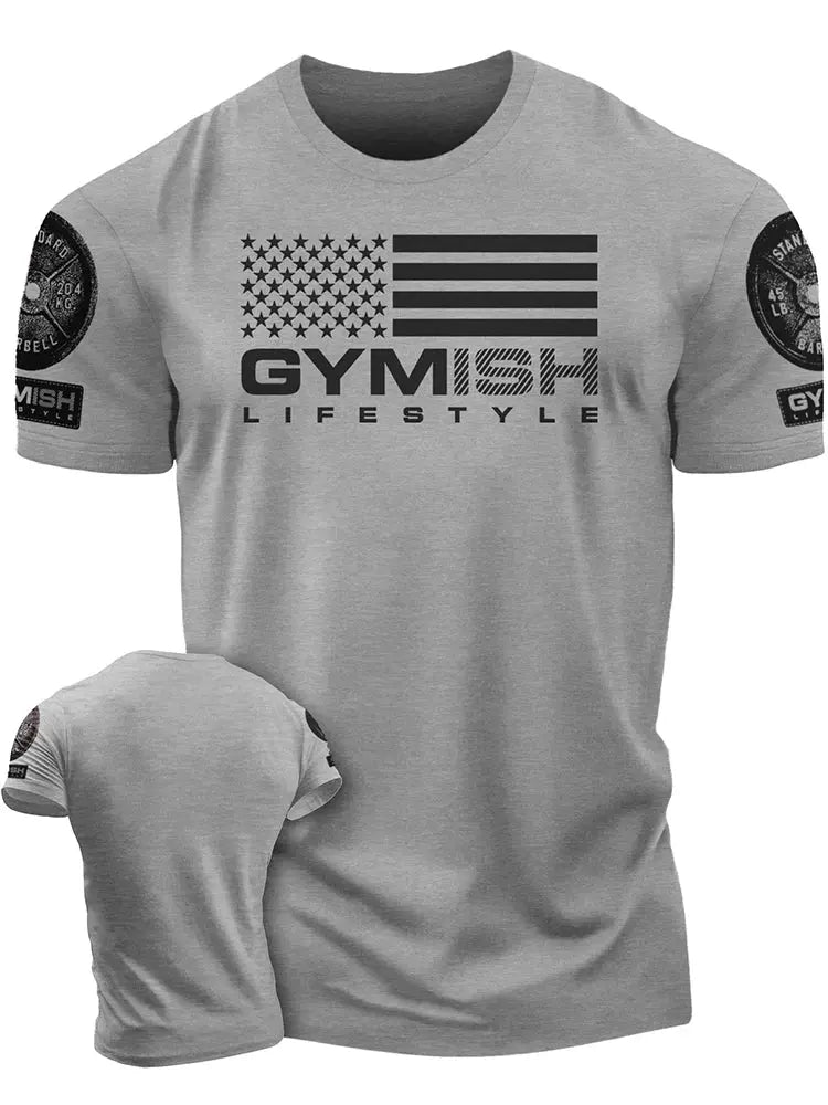 3D Printed Recover Fully Workout T-Shirt Funny Gym T-Shirt High Quality Men's Short Sleeves Muscle Man Tough Guy T-Shirt - Suncollections