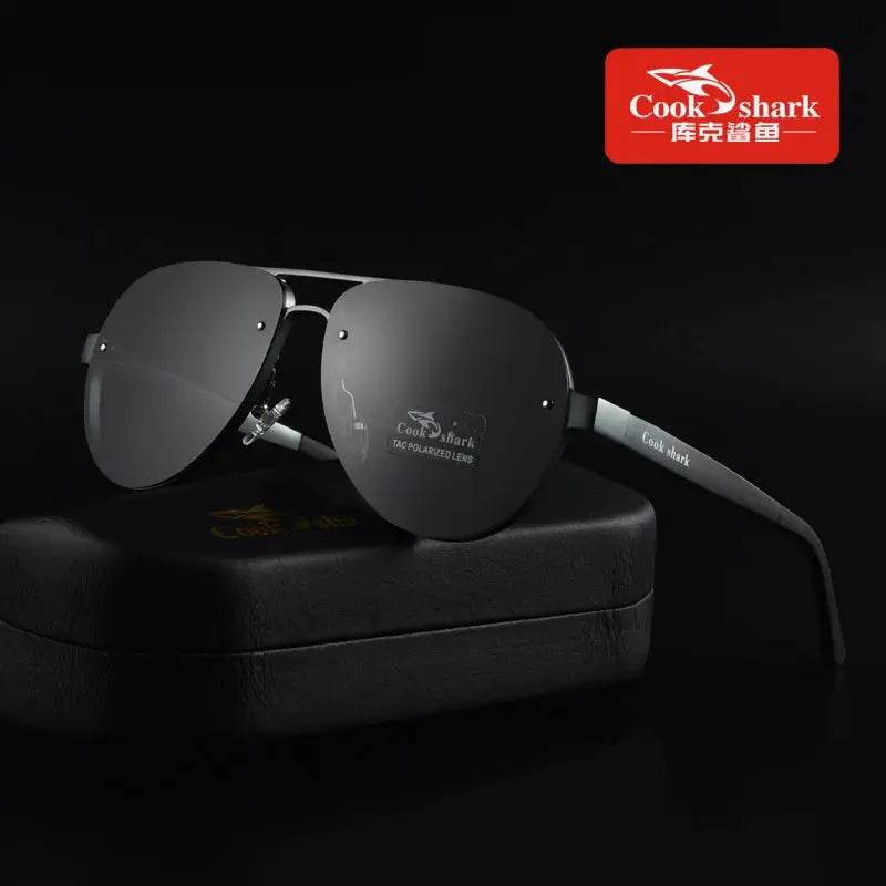Cook's color-changing sunglasses polarized sunglasses for men's driving day and night dual-purpose driving mirror fishing glasse - Suncollections