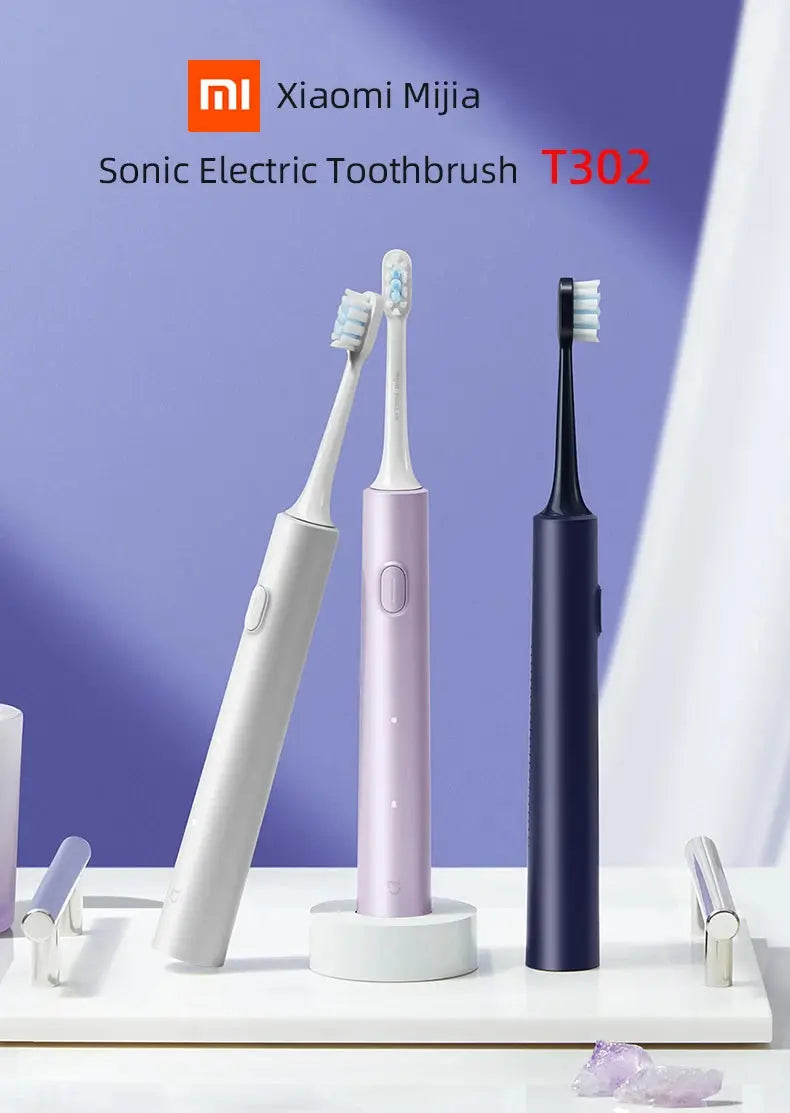 Original XIAOMI MIJIA Sonic Electric Toothbrush Set T302 - Suncollections