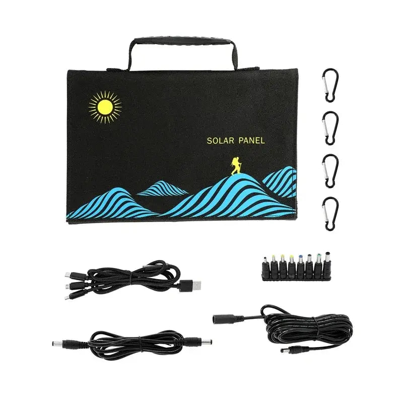 1000W Solar Folding Panel Portable Bag - Suncollections