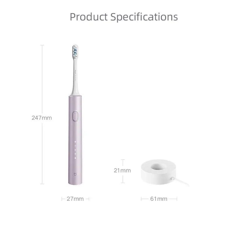 Original XIAOMI MIJIA Sonic Electric Toothbrush Set T302 - Suncollections