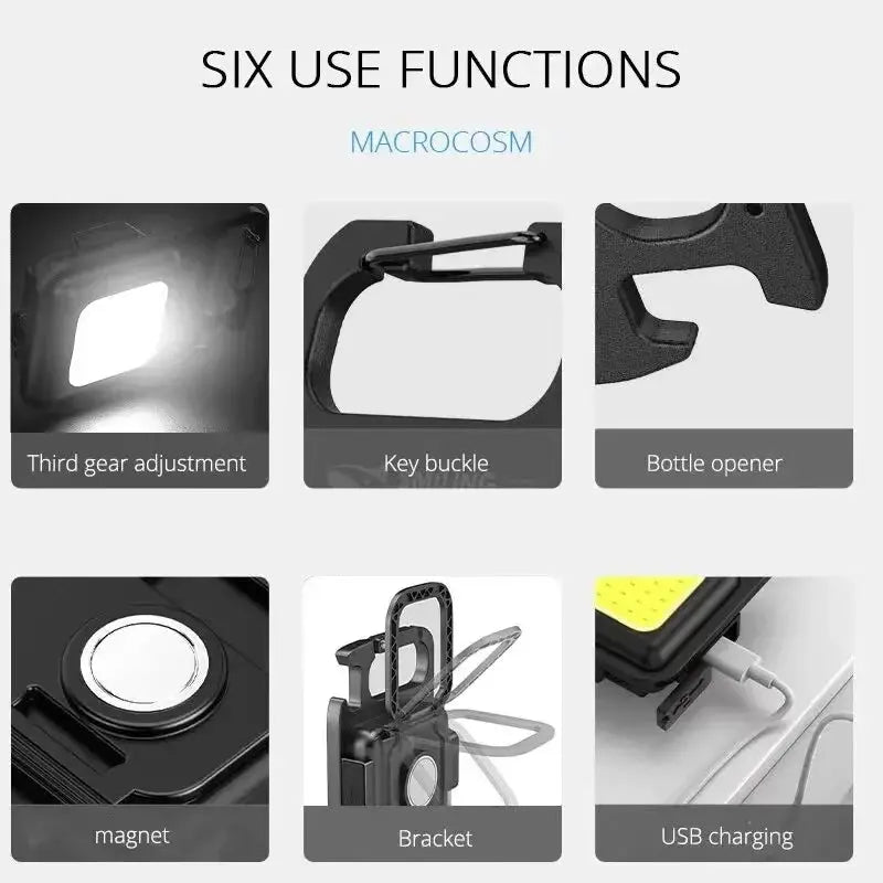 Flash Light Long Lasting Rechargeable Lamps Camping Led Work Light Mini Flashlight High Power Led Flashlights Convoy Lamp Lights - Suncollections