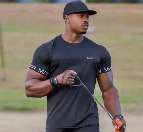 2024 New largetype Men Compression T-shirt men Sporting Skinny Tee Shirt Male Gym Running Black Quick dry T-shirt Fitness Sports Suncollections