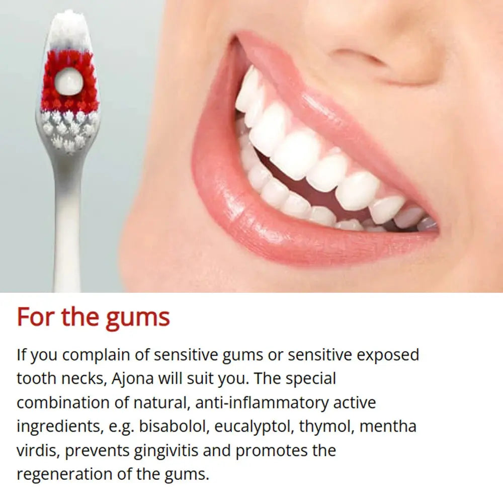 Ajona Stomaticum Concentrated Toothpaste 25ml German Natural Without Fluor No Fluoride - Suncollections