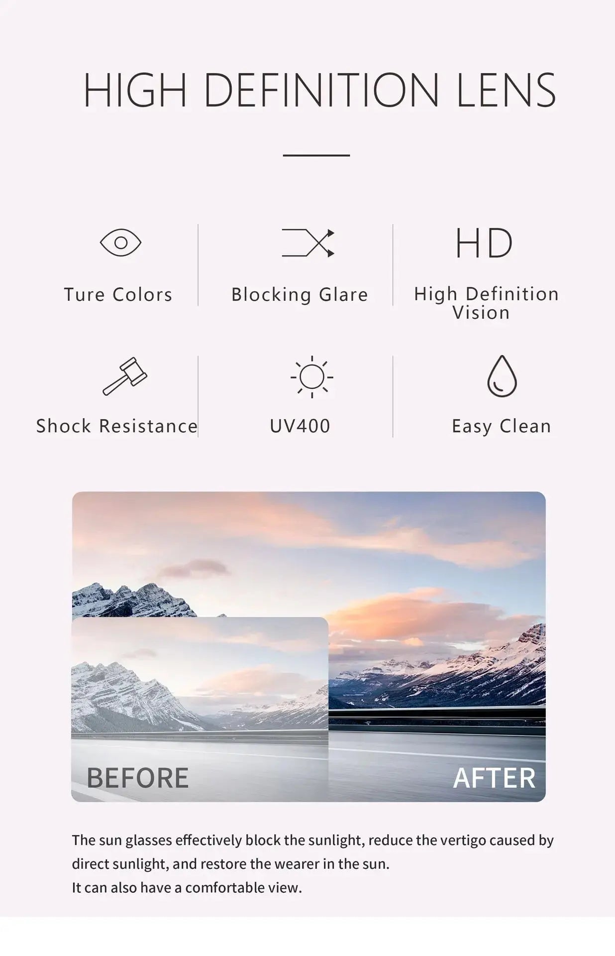 Square Frameless Classic Gradient Women Sunglasses - Suncollections