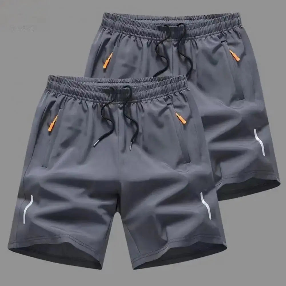 Men's Plus Size Summer Ice Silk Cool Short Pants Fashion Male Thin Loose Quick-dry Shorts Sweatpants Casual Sport Stretch Pants Suncollections