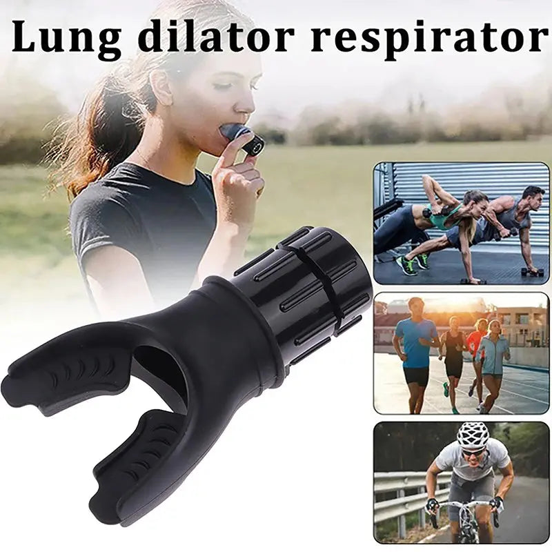 Breathing Trainer Lung Respirator Fitness Equipment - Suncollections