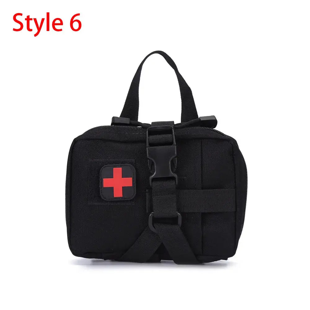 Ophidian IFAK EDC Bag Waist Belt Pack Hunting Vest Emergency Tools Pack Outdoor Medical First Aid Kit Camping Survival Pouch - Suncollections