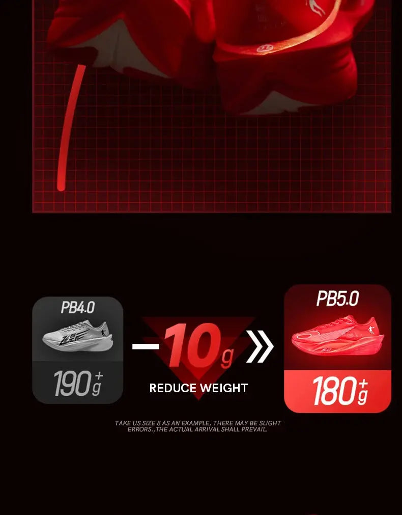 QIAODAN Feiying PB5.0 Professional Marathon Racing Running Shoes Men's 2025 Full-length Carbon Plate Sports Shoes QDB023252299 Suncollections