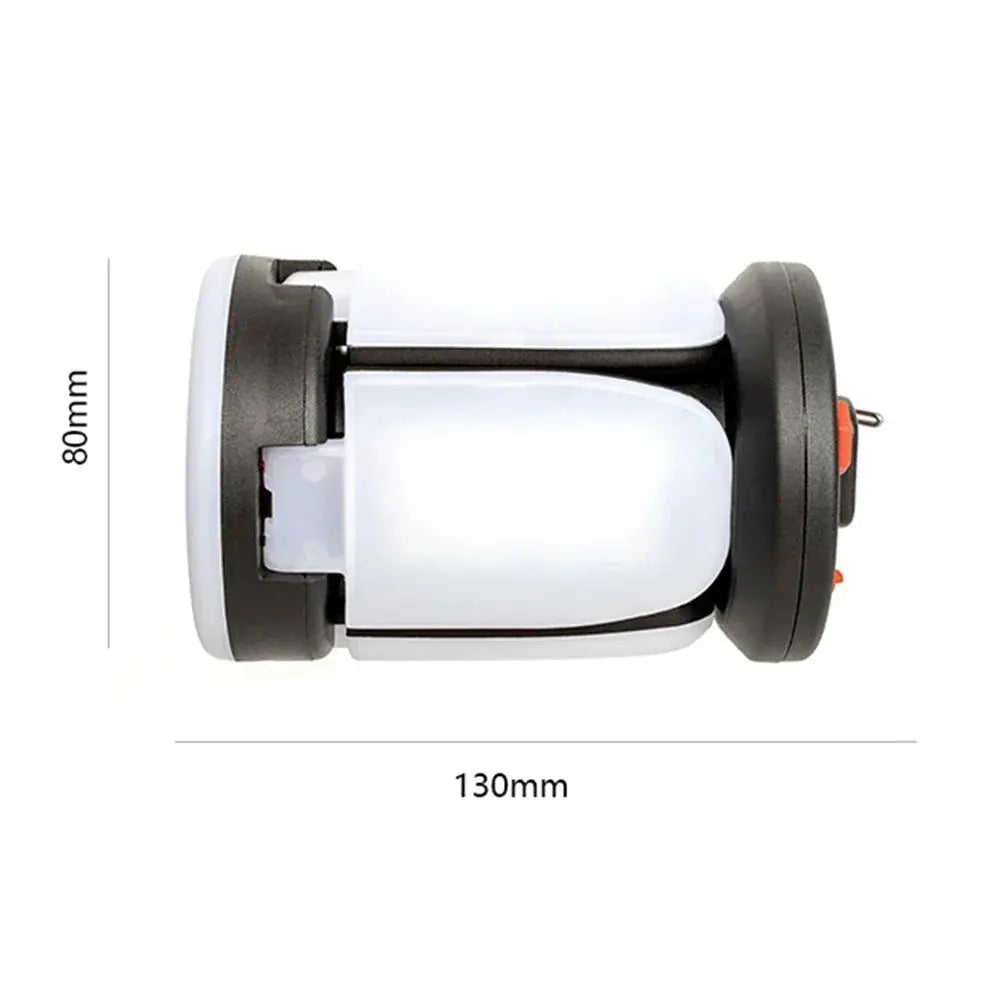 High Power Solar LED Camping Lantern Rechargeable 4500mAh 1000LM Emergency Power Bank Foldable 6 Light Modes for Camping Fishing - Suncollections