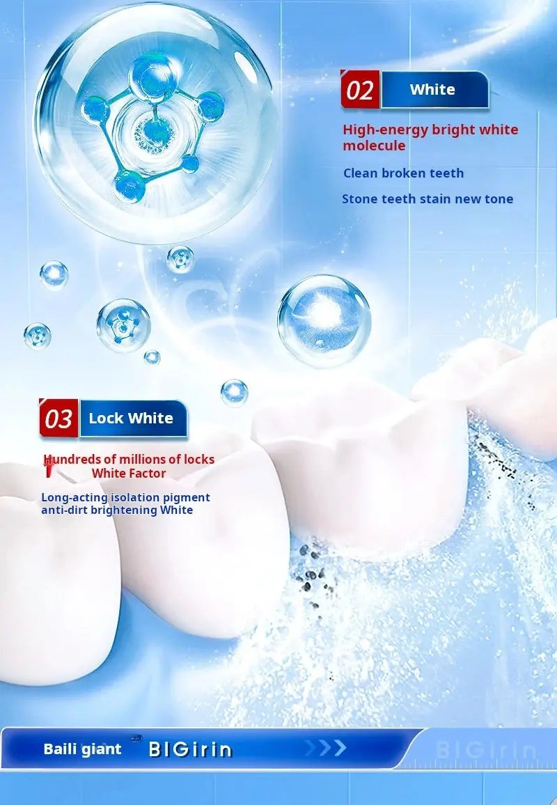 Baili Giant 99.8% High-purity Hydroxyapatite Toothpaste For Removing Bad Breath Whitening - Suncollections