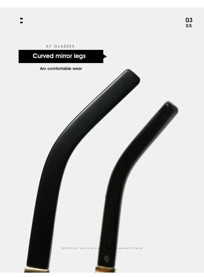 Square Punk Sunglasses Women Men Vintage Luxury Steampunk Sun Glasses Women Fashion Trendy Brand Design Driving Shades UV400 - Suncollections