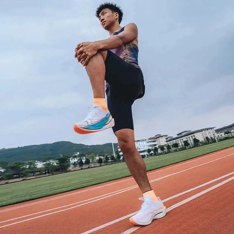 Xtep 160X 6.0 Running Shoes Professional Marathon PB Carbon Plate For Men 2024 Cushioning Shock Absorption Sneakers 976319110057 Suncollections