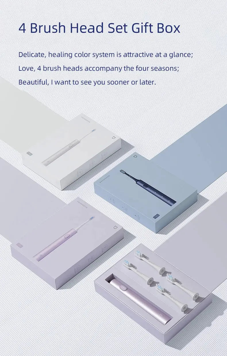 Original XIAOMI MIJIA Sonic Electric Toothbrush Set T302 - Suncollections