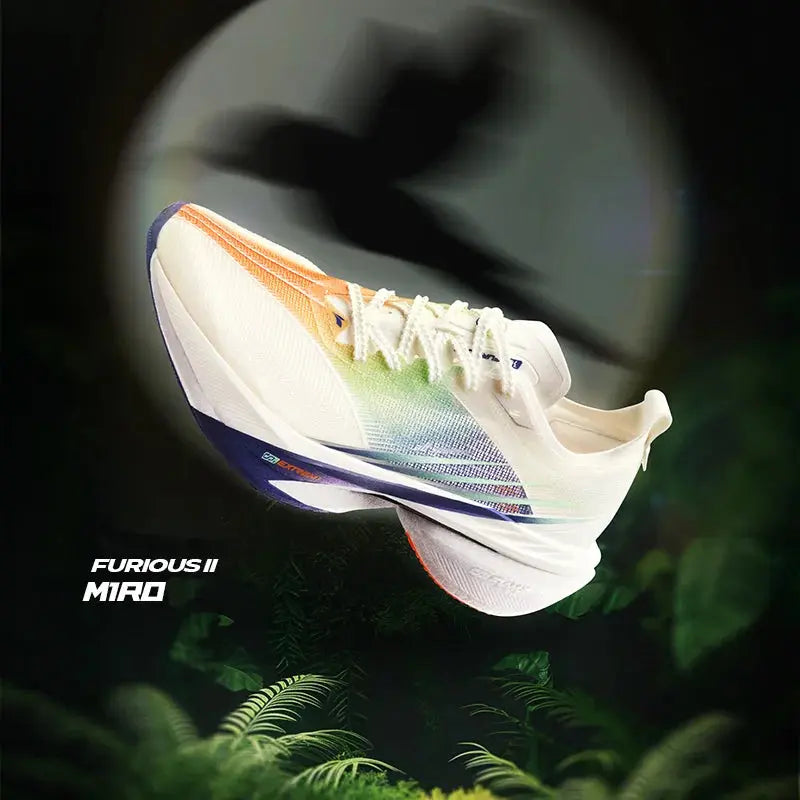 361 Degrees Furious 2.0 Men Women Running Sports Shoes Carbon Plate Racing Marathon Rebound Cushioning Male Sneakers 672432201 Suncollections