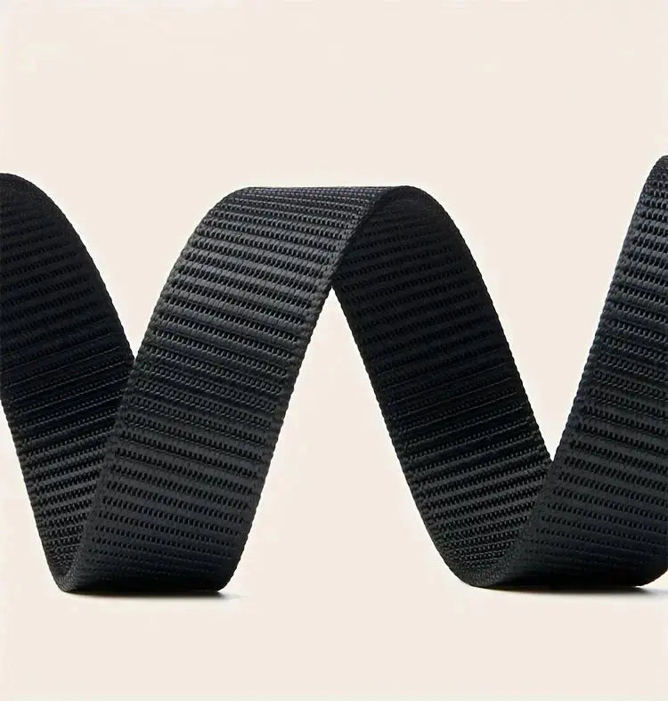 New Automatic Buckle Belt, Canvas Tactical Workwear - Suncollections