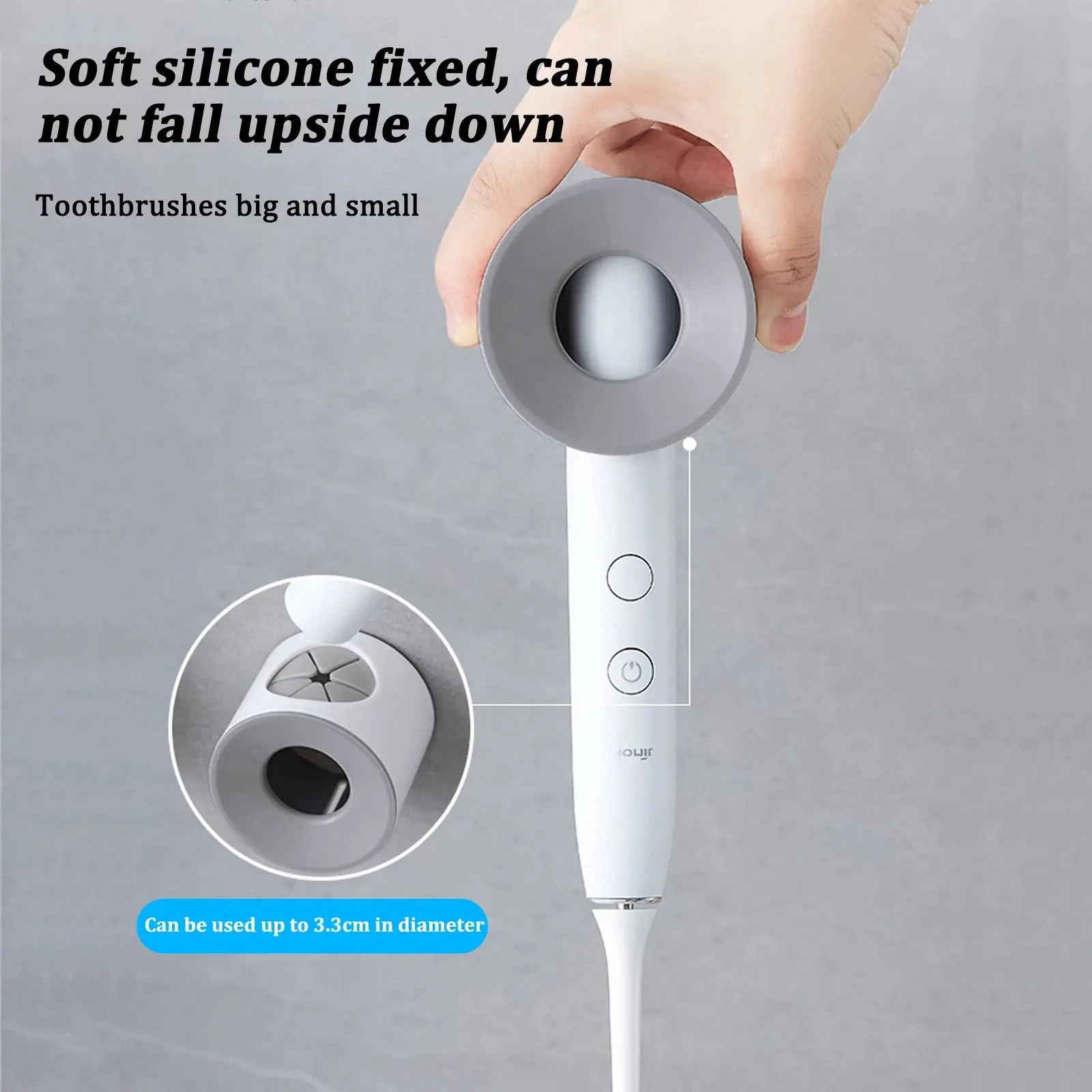 Electric Toothbrush Holder Wall Mounted Storage Rack - Suncollections