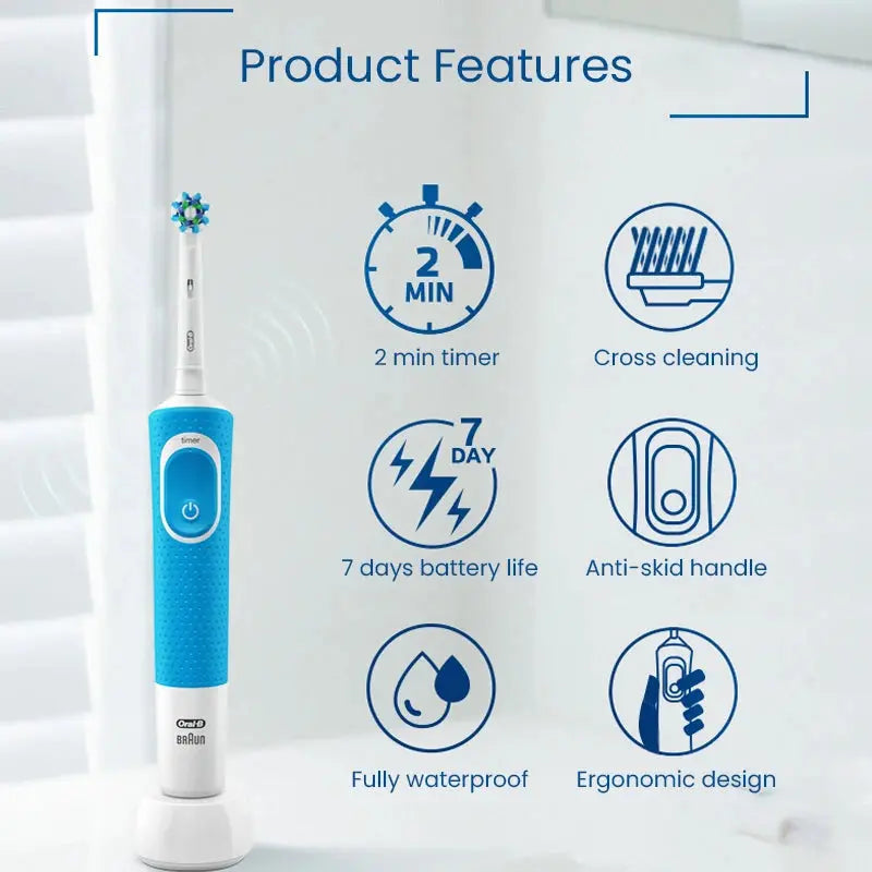 Oral B D100 Electric Toothbrush 2D - Suncollections