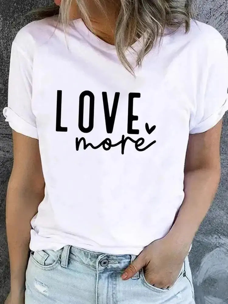 Clothes Women Butterfly Trend Lovely Cute Graphic Short Sleeve T-shirt Ladies - Suncollections