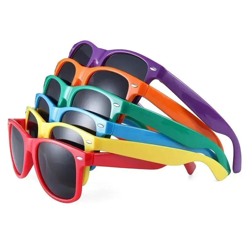 12 Colors Trendy New Children Sunglasses Fashion Square Outdoor Goggle Shades for Kids Boys Girls UV Preotection Sun Glasses - Suncollections