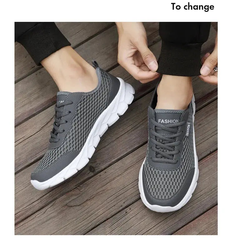 YRZL Men's Tennis Lightweight Breathable Mesh Athletic Shoes Outdoor Jogging Running Walking High Quality Sport Sneakers for Men Suncollections