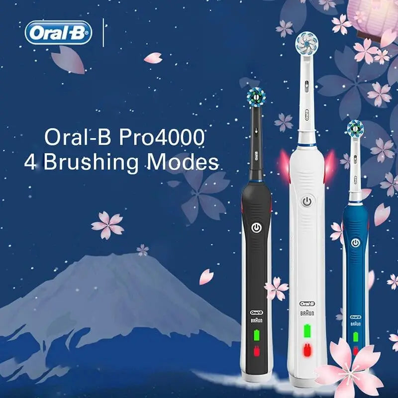 Oral B P4000 Electric Toothbrush 3D - Suncollections